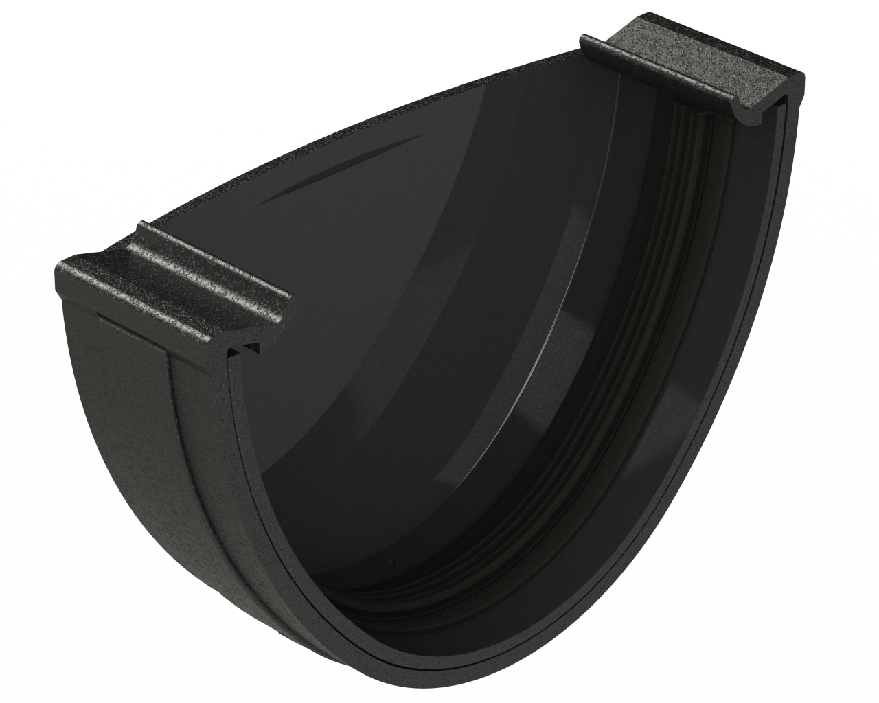 CIRD507B - EXTERNAL STOP END ELEGANCE POLYFLOW RAINWATER - ISO BLACK.png
