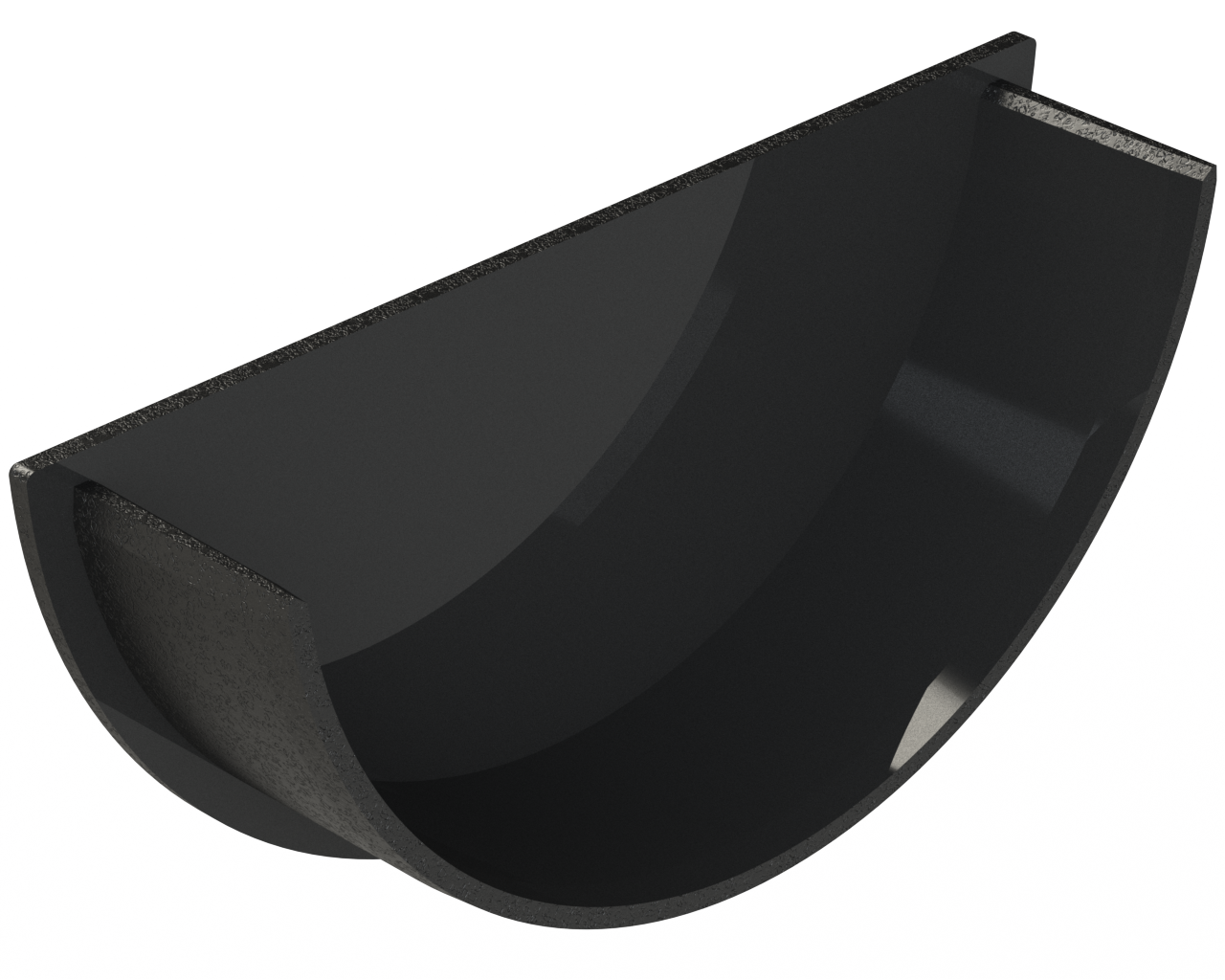CIRE2BK - EXTERNAL STOP END ELEGANCE HR 114mm RAINWATER - ISO BLACK.png