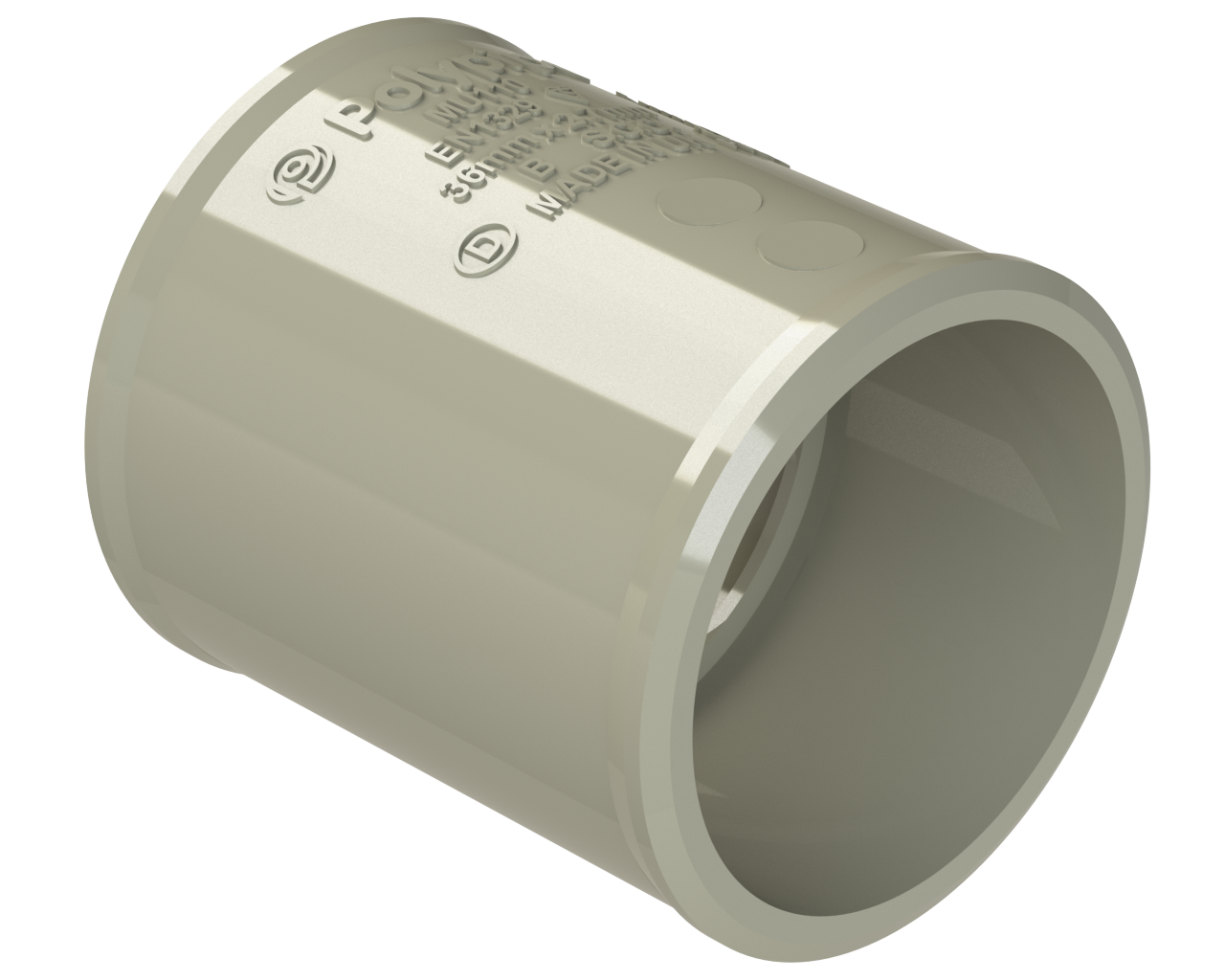 MU110SG - 32mm STR COUPLER MUPVC SOLVENT WASTE - ISO GREY.png