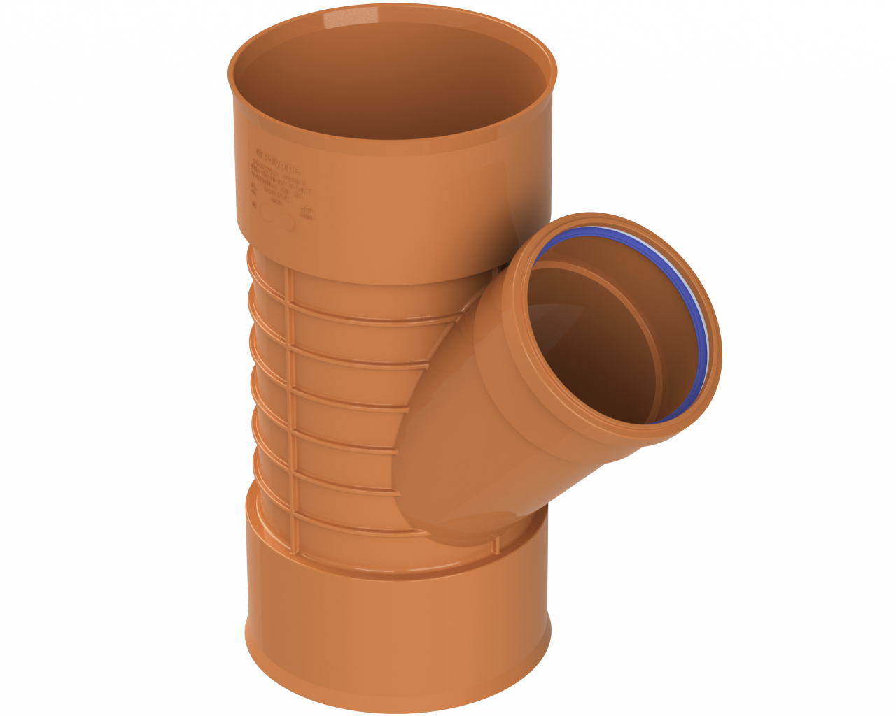 PS635RS - 150mm x 110mm 45° TRIPLE SOCKET UNEQUAL JUNCTION - ISO.png