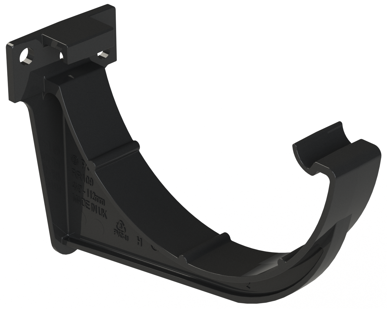 RR109B - FASCIA BRACKET HR 112mm RAINWATER - ISO BLACK.png