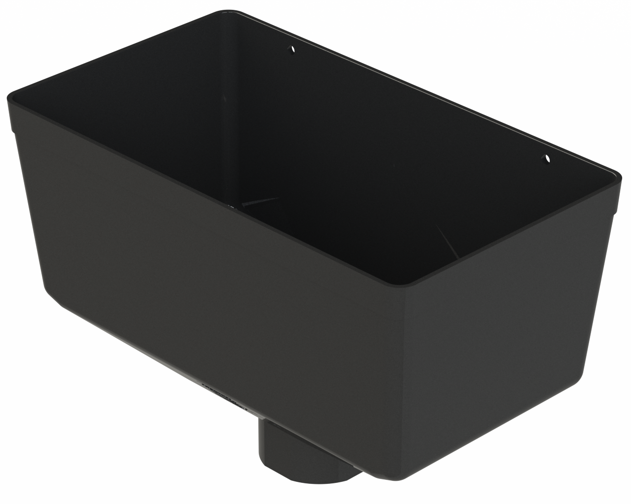 RR140B - HOPPER HEAD MEDIUM HR 112mm RAINWATER - ISO BLACK.png