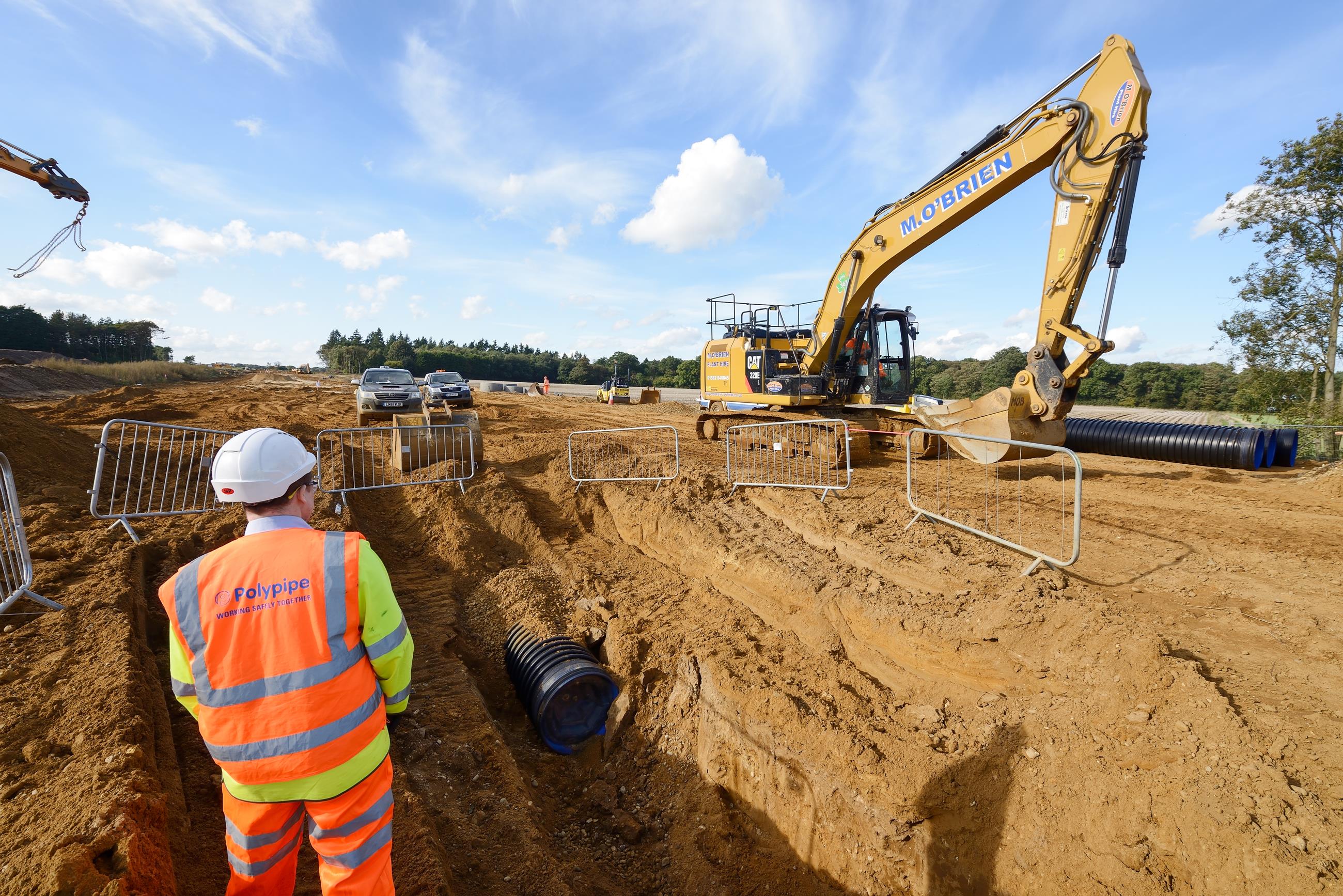 Ridgidrain, Ridgistorm-XL - Roads - Surface Water Drainage - Norwich NDR Image 2.jpg