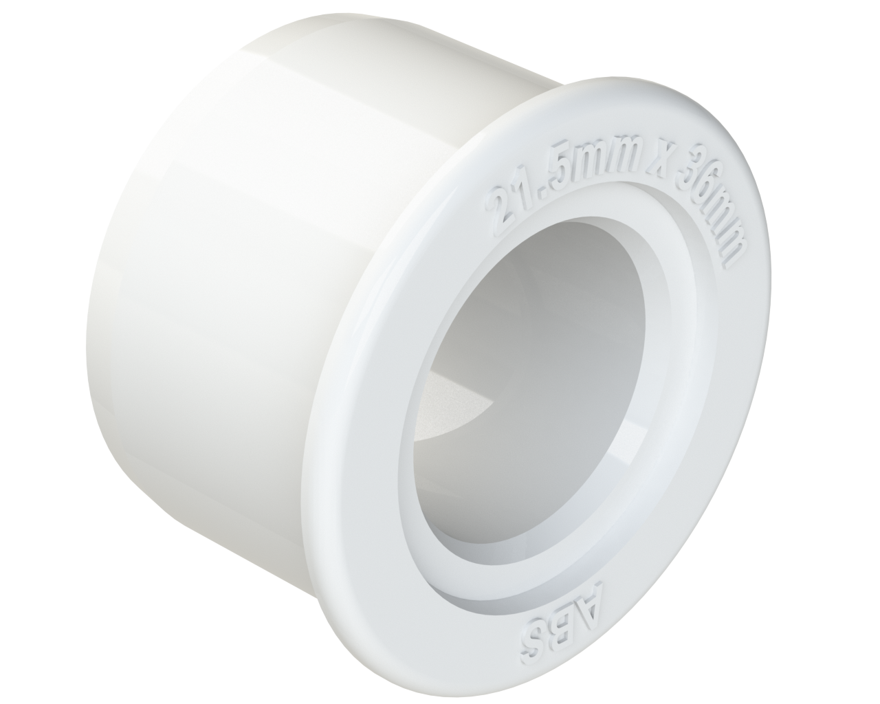 S415W - 32mm x 21.5mm PLASTIC REDUCER OVERFLOW WASTE - ISO.png