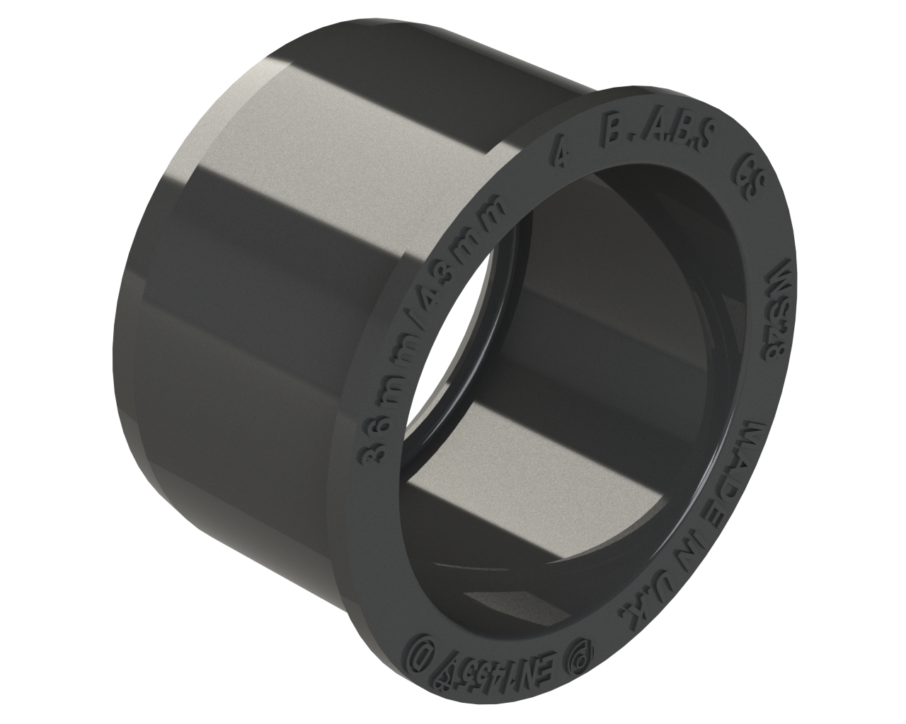WS28B - 32mm REDUCER ABS SOLVENT WASTE - ISO BLACK.png