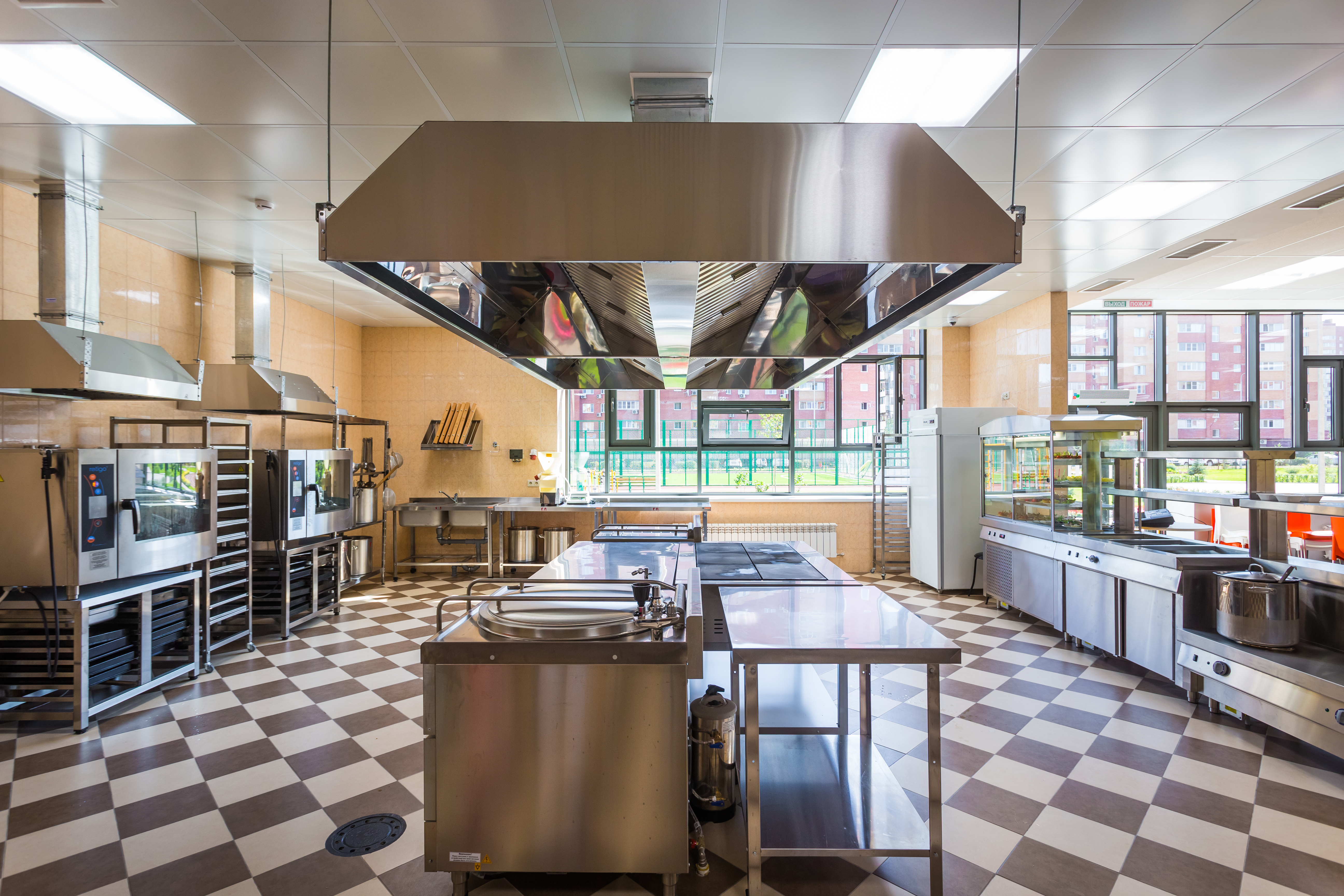 Kitchen, Cooking, Commercial